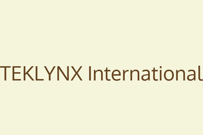 Software Development Company TEKLYNX International