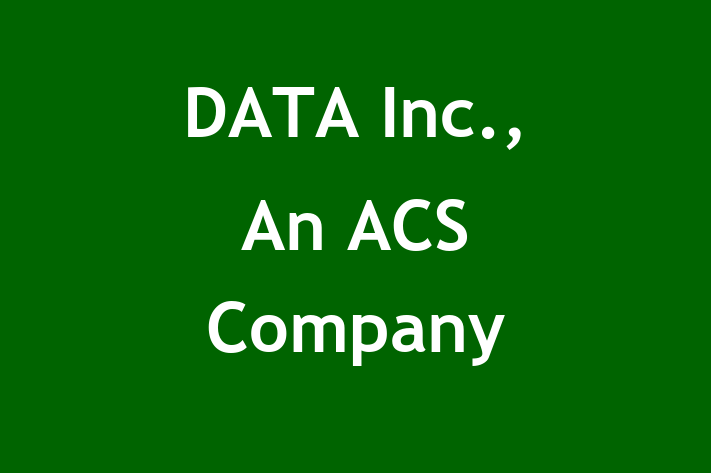 Staff Management DATA Inc. An ACS Company