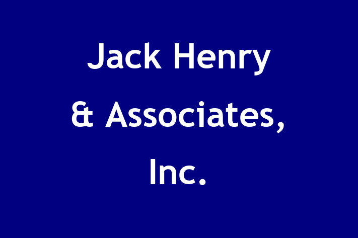 Technology Solutions Firm Jack Henry  Associates Inc.