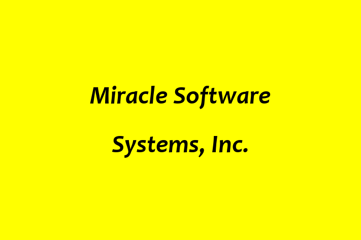 Technology Company Miracle Software Systems Inc.