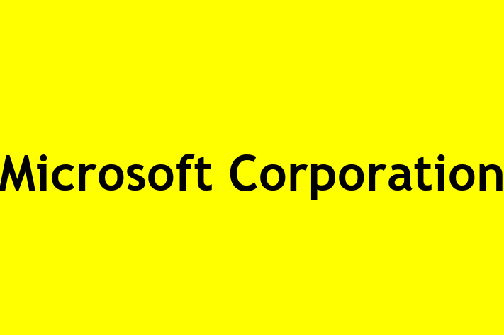 Digital Solutions Provider Microsoft Corporation