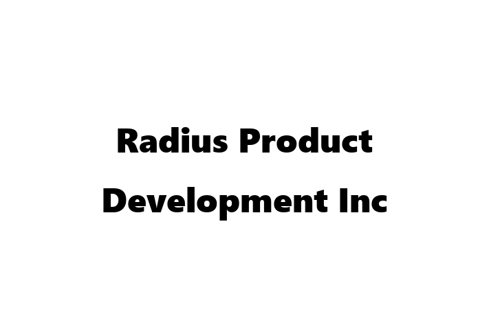 Software Solutions Provider Radius Product Development Inc