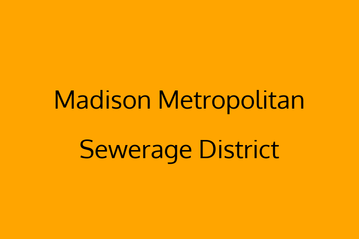 Software Services Company Madison Metropolitan Sewerage District