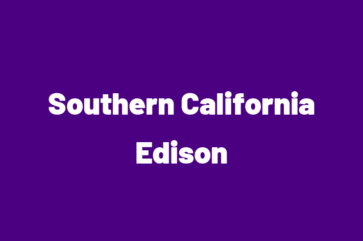 Electrical installers Southern California Edison