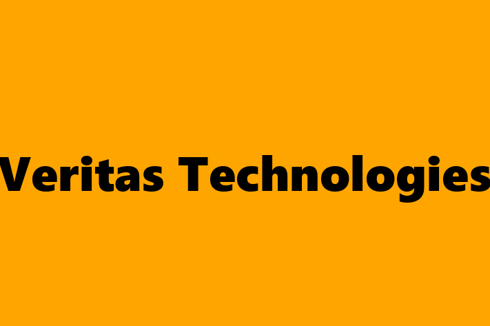 Software Solutions Provider Veritas Technologies