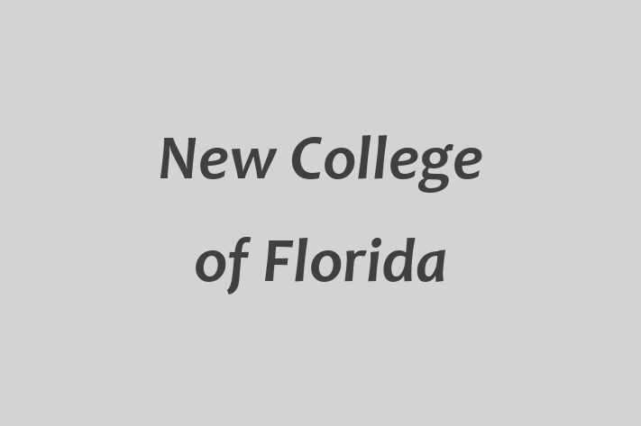 Staff Management New College of Florida