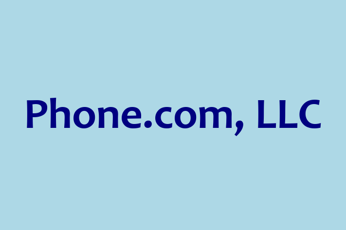 Software Solutions Provider Phone.com LLC