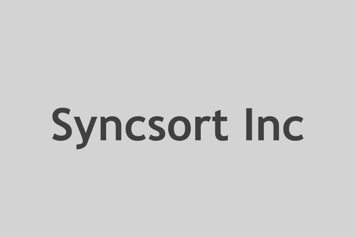 Technology Solutions Firm Syncsort Inc