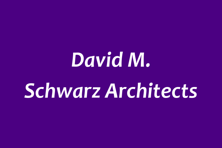 Personnel Management David M. Schwarz Architects