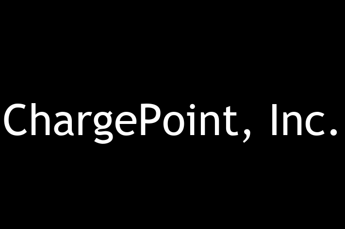 Tech Solutions Company ChargePoint Inc.