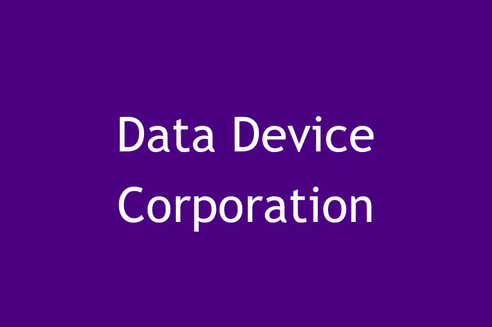 Software Solutions Provider Data Device Corporation