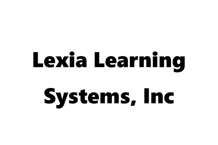 Technology Solutions Firm Lexia Learning Systems Inc