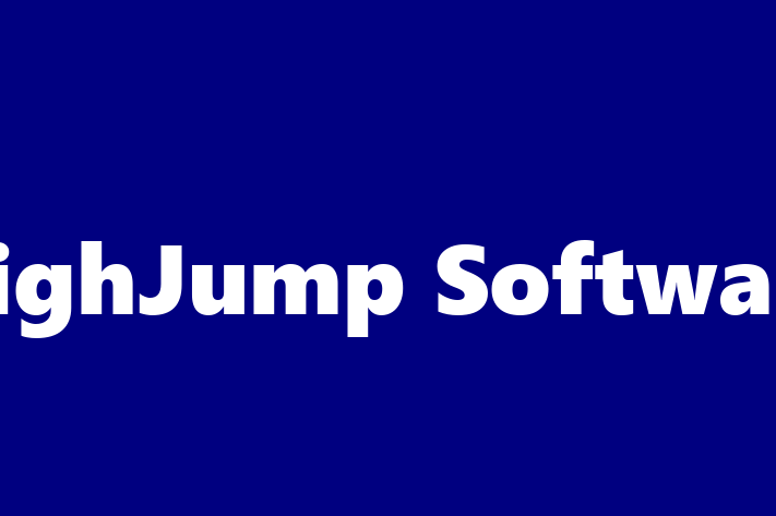 Technology Solutions Firm HighJump Software