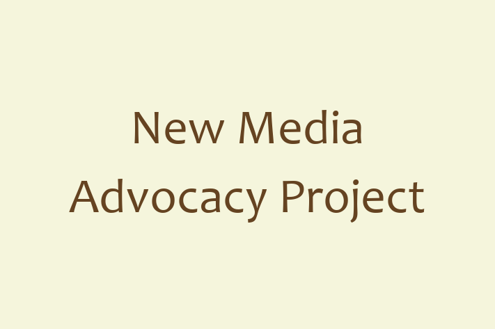 IT Company New Media Advocacy Project