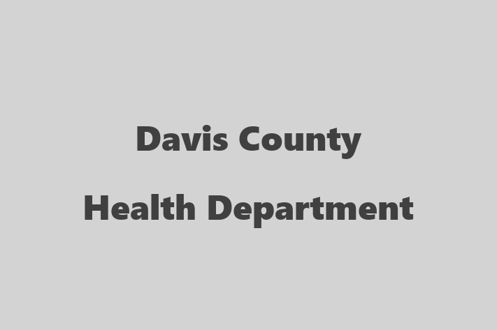 Human Resource Management Davis County Health Department