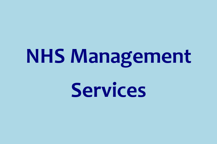 Software Consultancy NHS Management Services