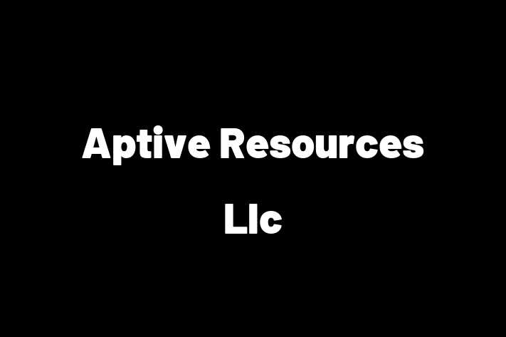 Software Solutions Provider Aptive Resources Llc