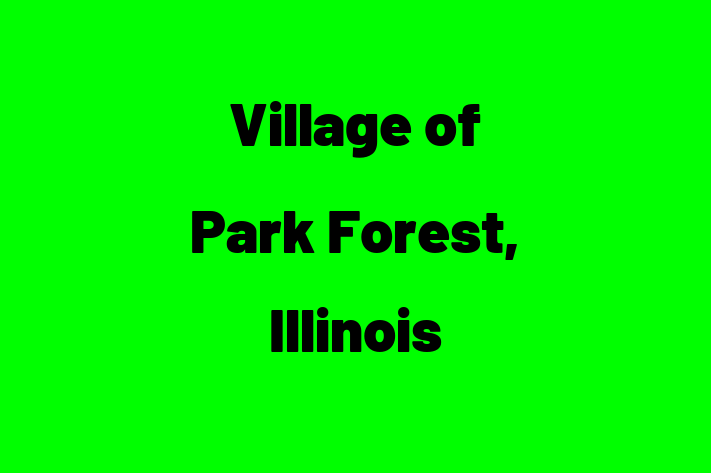 People Management Village of Park Forest Illinois