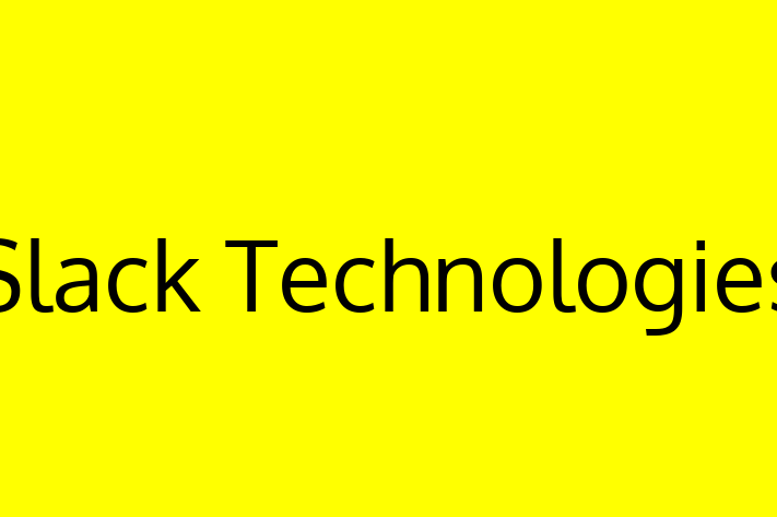 Tech Solutions Company Slack Technologies