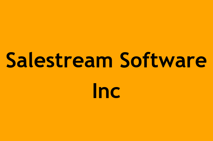 Digital Solutions Provider Salestream Software Inc