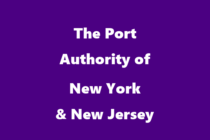 HR Administration The Port Authority of New York  New Jersey