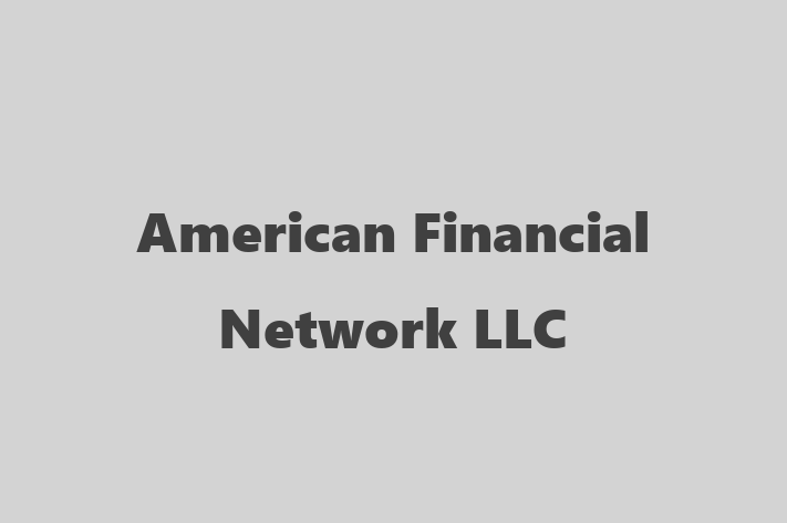 Software Solutions Provider American Financial Network LLC