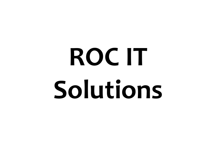 Software Development Company ROC IT Solutions