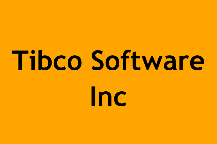 Software Services Company Tibco Software Inc