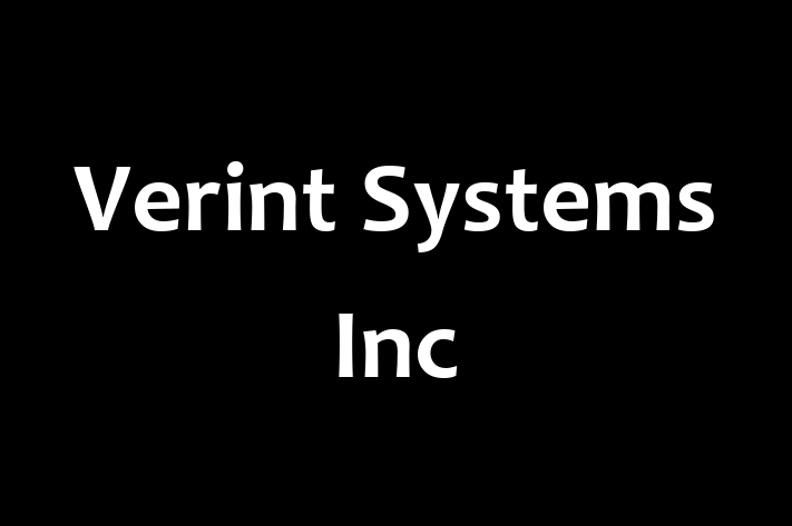 IT Company Verint Systems Inc