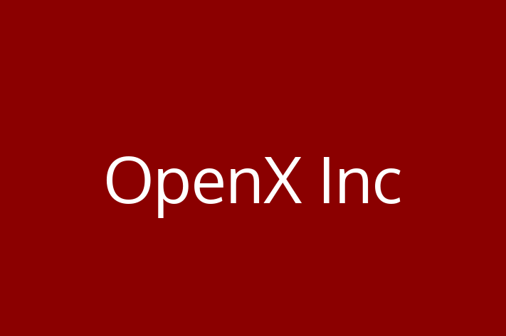 Software Engineering Company OpenX Inc