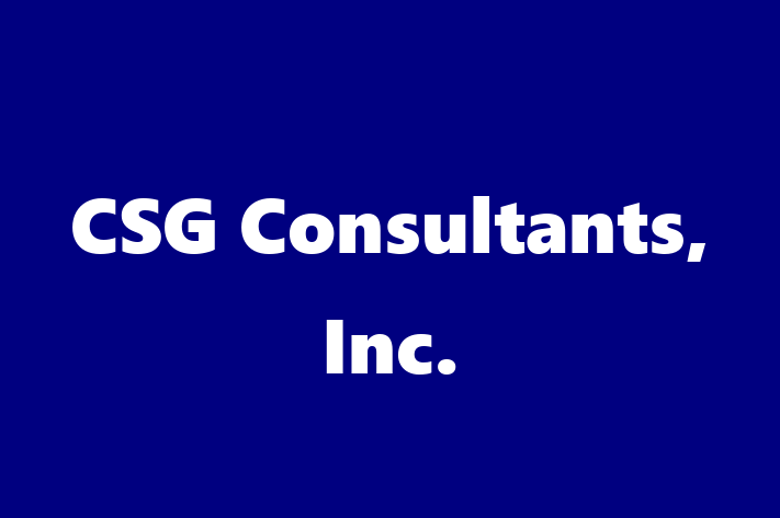 Employee Resource Management CSG Consultants Inc.