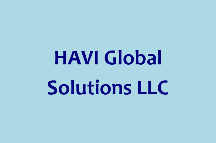 Tech Solutions Company HAVI Global Solutions LLC