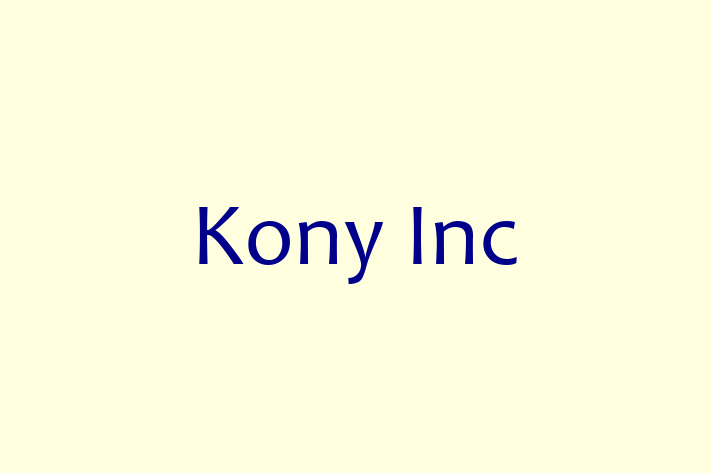 Tech Firm Kony Inc