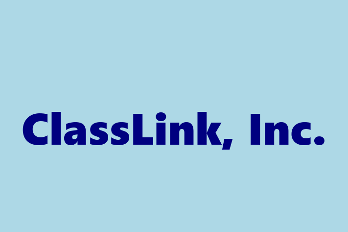 Digital Solutions Provider ClassLink Inc.