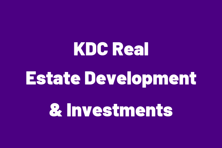 People Management KDC Real Estate Development Investments