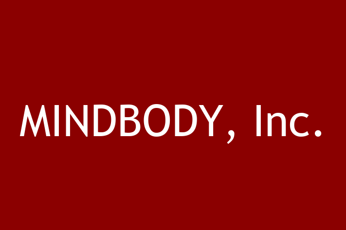 Software Services Company MINDBODY Inc.