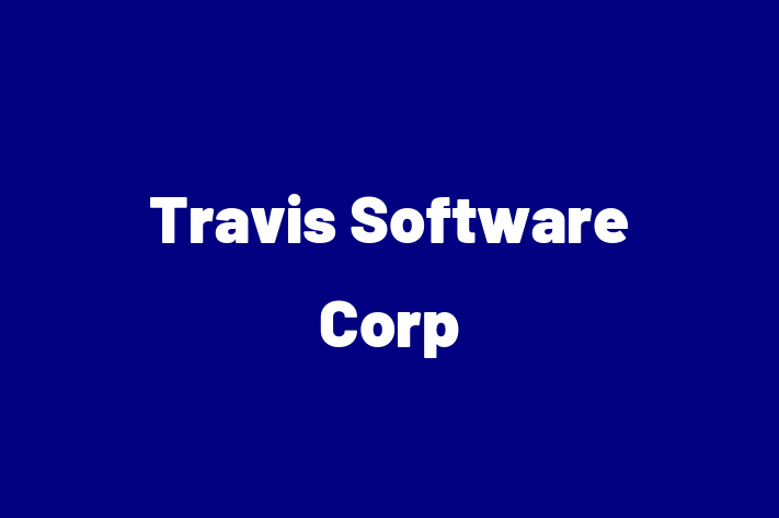 Software Firm Travis Software Corp