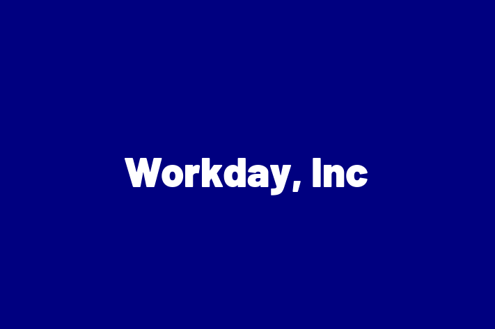 Software Consultancy Workday Inc