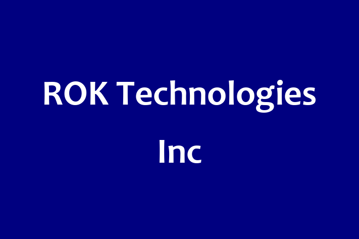 Tech Solutions Company ROK Technologies Inc