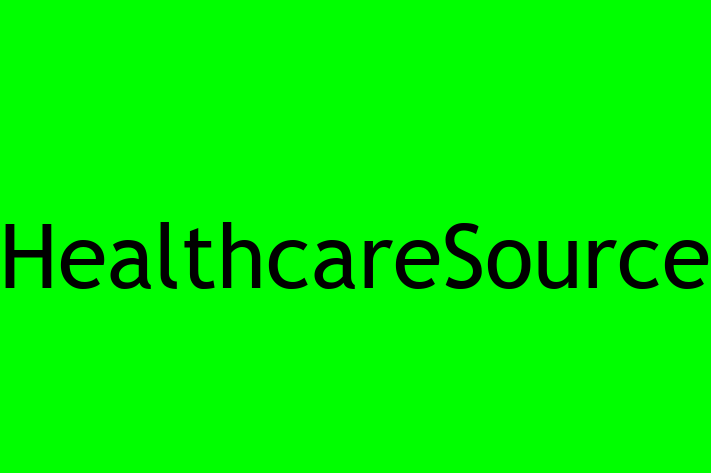 Tech Firm HealthcareSource