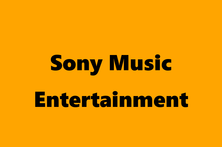 Human Capital Management Sony Music Entertainment