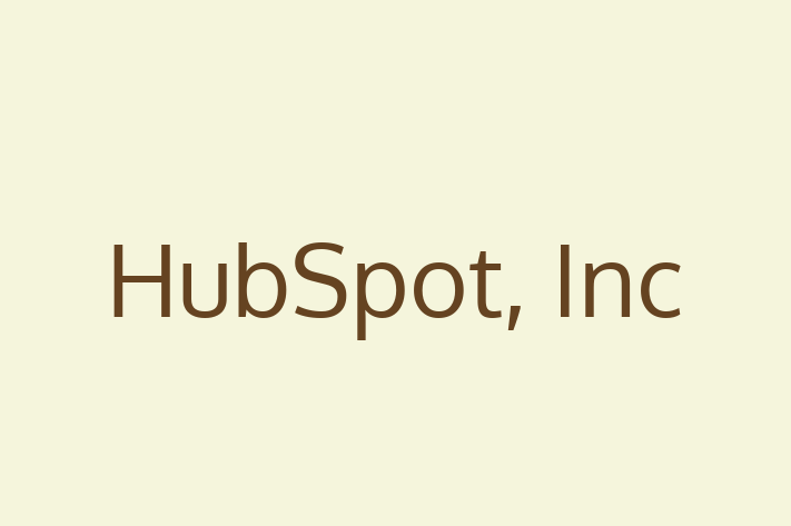 Software Development Firm HubSpot Inc