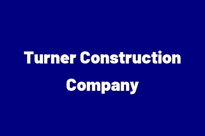 Staff Management Turner Construction Company