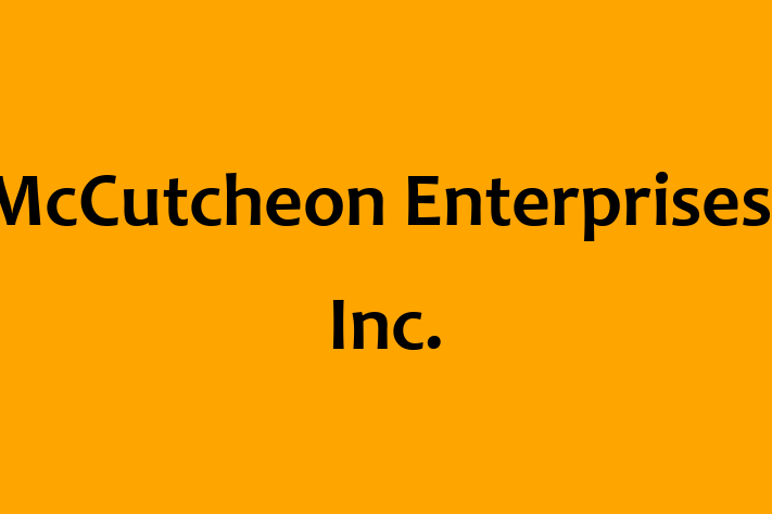 Tech Firm McCutcheon Enterprises Inc.