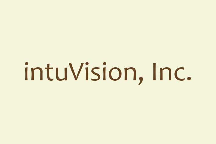 Software Services Company intuVision Inc.