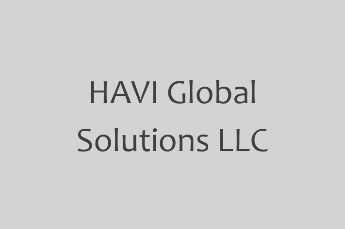 Digital Solutions Provider HAVI Global Solutions LLC