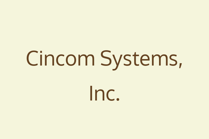 Application Development Company Cincom Systems Inc.