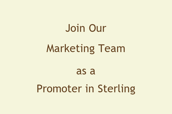 Join Our Marketing Team as a Promoter in Sterling Heights