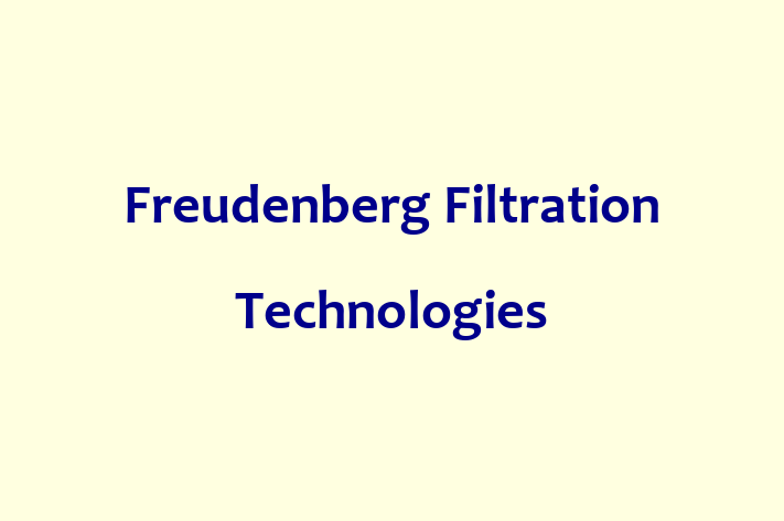 Human Resource Management Freudenberg Filtration Technologies