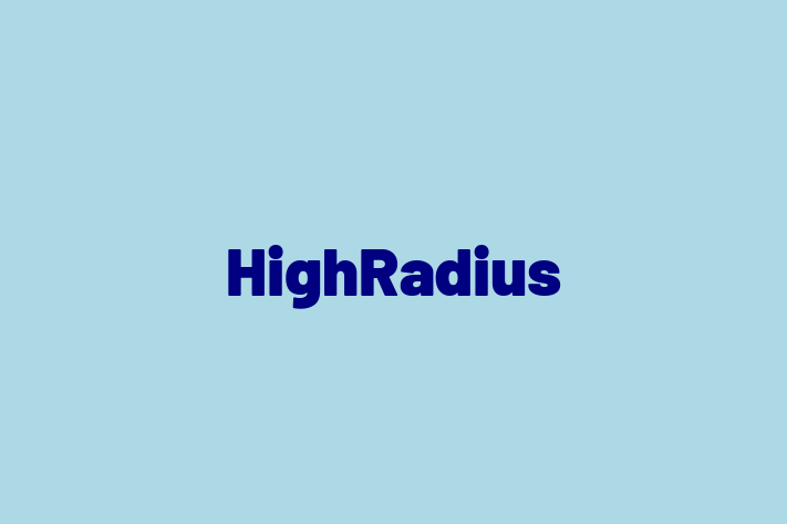 IT Company HighRadius